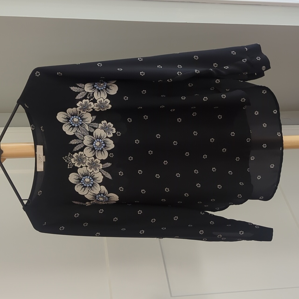 Loft | Floral Blouse